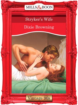cover image of Stryker's Wife